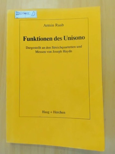 Funktionen des unisono - funktionen,